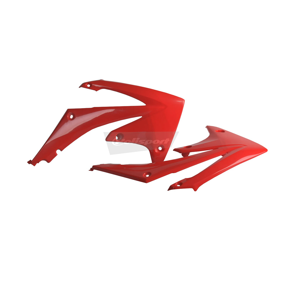 Polisport Rad Radiator Scoops Tank Panels For Honda CRF 250R OEM Color Red CR 04 2010-2013